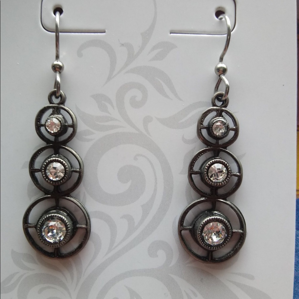 Silver Forest Earrings